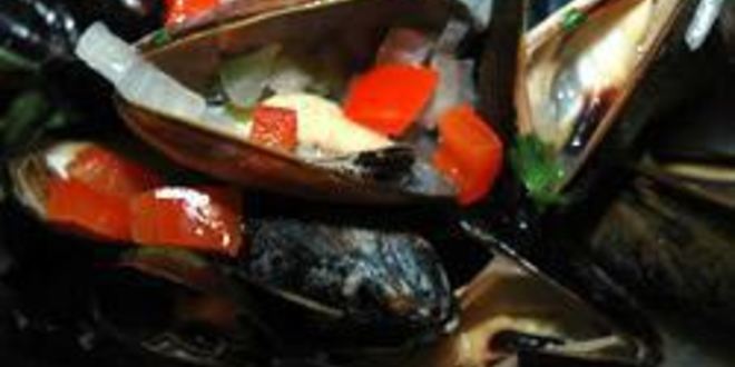 Рецепт мидий с текилой и лаймом