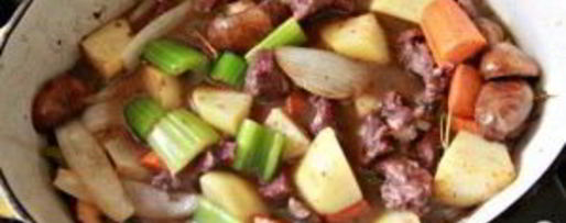 Шаг 5: говядины с вином и овощами