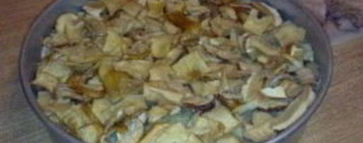 Шаг 7: линя, тушеного с вином и шампиньонами