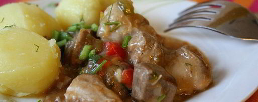 Шаг 5: свинины, тушеной с вином и перцем