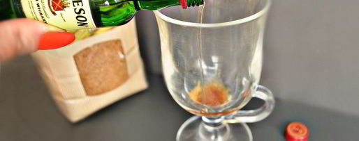 Шаг 3: коктейля ирландского кофе