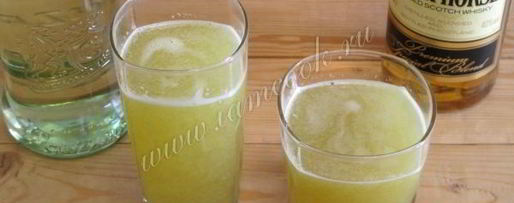 Шаг 4: коктейля из киви и винограда