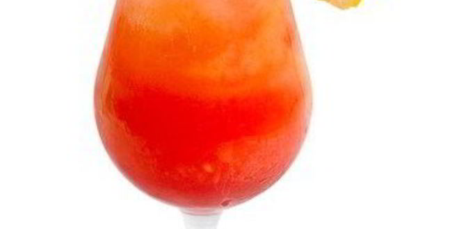 Рецепт газированного клюквенного чая с водкой