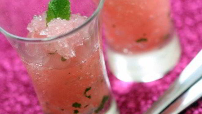 Рецепт Грейпфрутового шербета с водкой