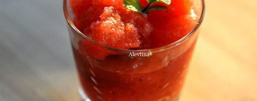 Шаг 5: клубничной граниты с водкой