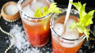 Рецепт Коктейля Кроваваи Мэри