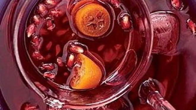 Рецепт Коктейля с кумкватом и гранатом