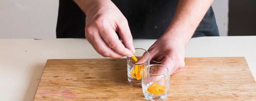 Шаг 1: коктейля-желе клюква и водка