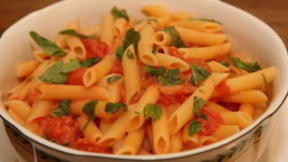 Рецепт Макарон с водкой