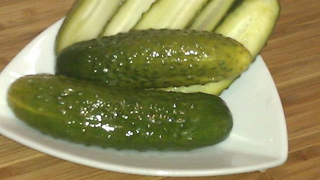 Рецепт Малосольных огурцов с водкой