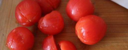 Шаг 1: пасты с водкой, семгой и помидорками черри