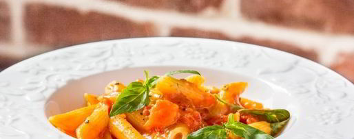 Шаг 8: пенне с водкой