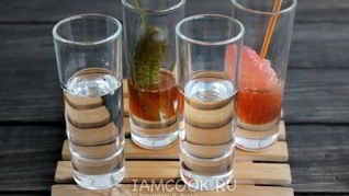 Рецепт Шутера коктейли с водкой