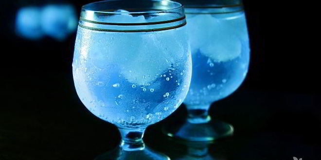 Рецепт светящегося коктейля