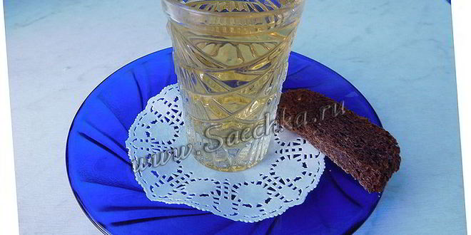 Рецепт водки сухарной