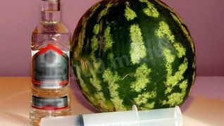 Рецепт Водки в арбузе