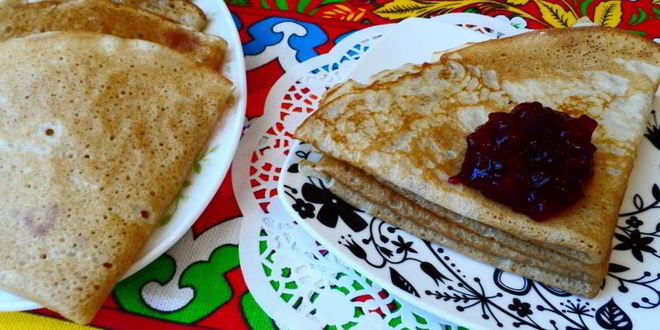 Рецепт заварных блинчиков с водкой