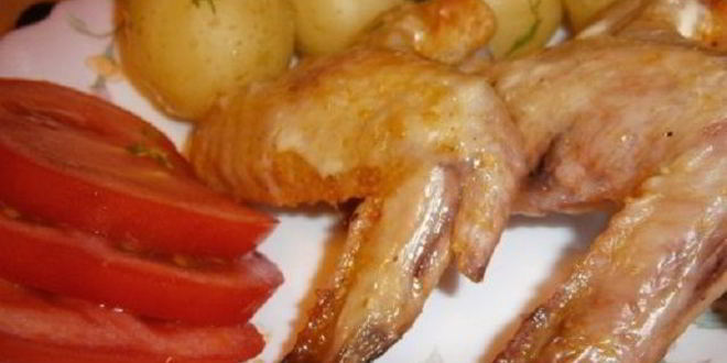 Рецепт куриных крылышек в лимонном сиропе
