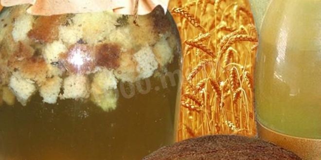 Рецепт домашнего хлебного кваса без дрожжей