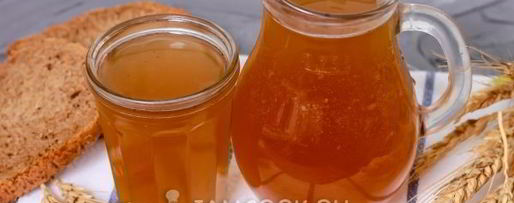 Шаг 9: домашнего хлебного кваса с дрожжами