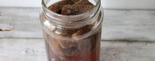 Шаг 7: домашнего кваса из бородинского хлеба