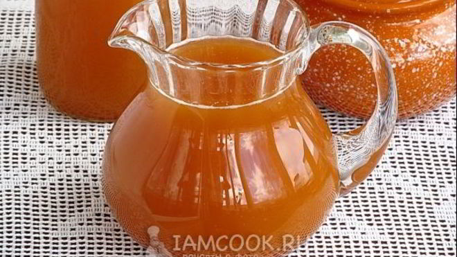 Рецепт Домашнего кваса из ржаного хлеба