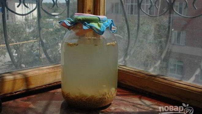 Рецепт Домашнего овсяного кваса