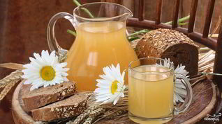 Рецепт Кваса из белого хлеба