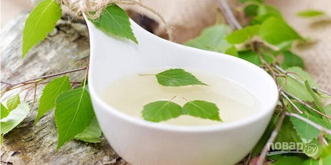 Рецепт кваса из березового сока с изюмом