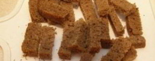 Шаг 1: кваса из черного хлеба