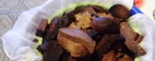 Шаг 2: кваса из хлеба