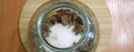 Шаг 2: кваса из ржаного хлеба без дрожжей