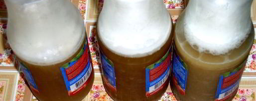 Шаг 2: кваса сухарного