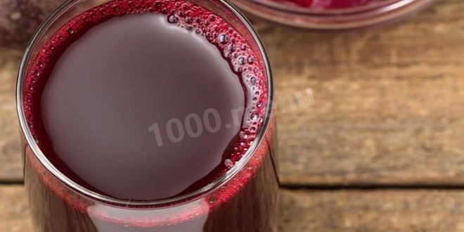 Рецепт свекольного кваса с дрожжами