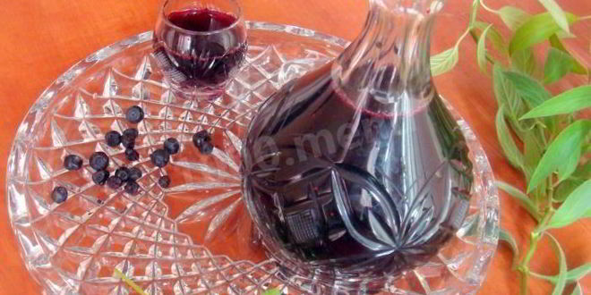 Рецепт черничного ликера