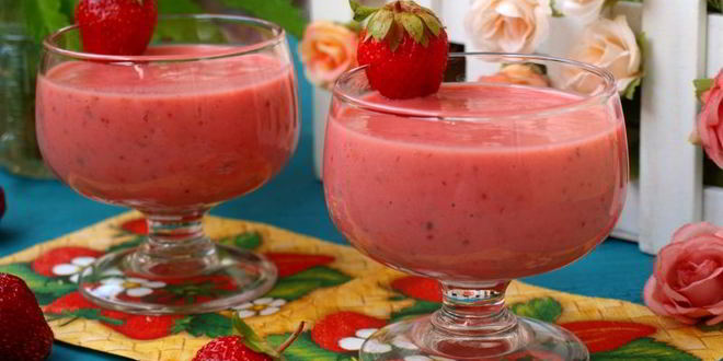 Рецепт клубничного ликера со сгущенкой