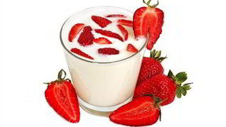 Рецепт Клубники в ликере со взбитыми сливками