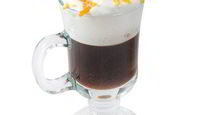 Рецепт Кофе с ликером Гранд Марнье и апельсиновыми сливками