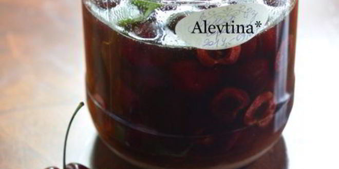 Рецепт ликера из черешни