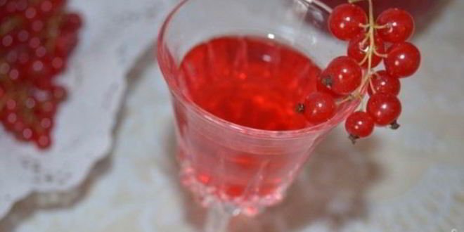 Рецепт ликера из красной смородины