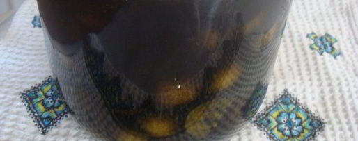 Шаг 3: ликера из зеленых грецких орехов ночино