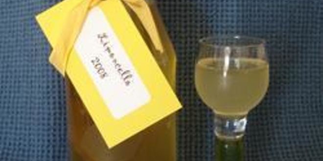 Рецепт ликера лимончелло