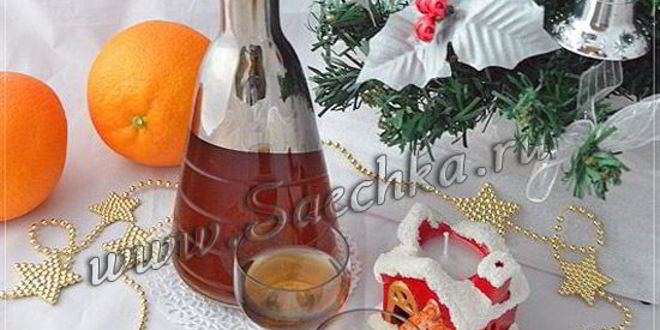 Рецепт пряного зимнего ликера