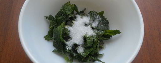 Шаг 1: абрикосового лимонада с мятой