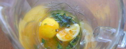 Шаг 4: абрикосового лимонада с мятой