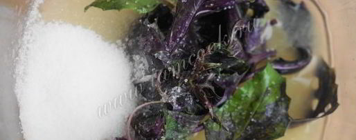 Шаг 4: базиликового лимонада