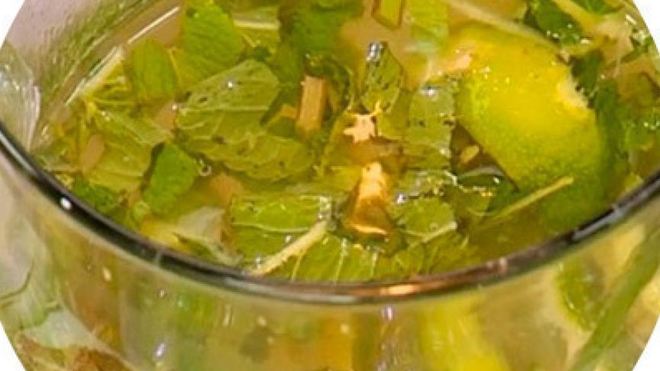 Рецепт Домашнего лимонада с мятой, имбирем и лаймом