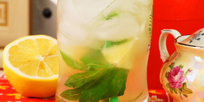 Рецепт домашнего лимонада с мятой