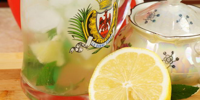 Рецепт домашнего лимонада с мятой