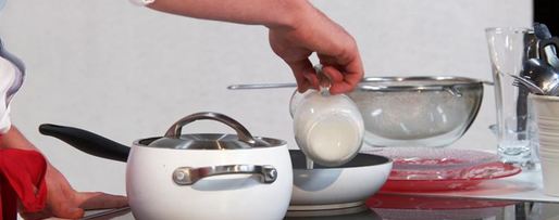 Шаг 1: фарфалле с лососем и домашний лимонад